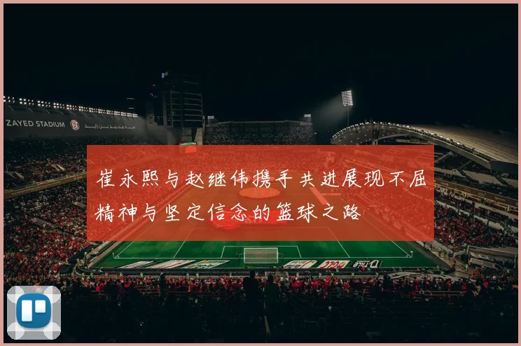 崔永熙与赵继伟携手共进展现不屈精神与坚定信念的篮球之路